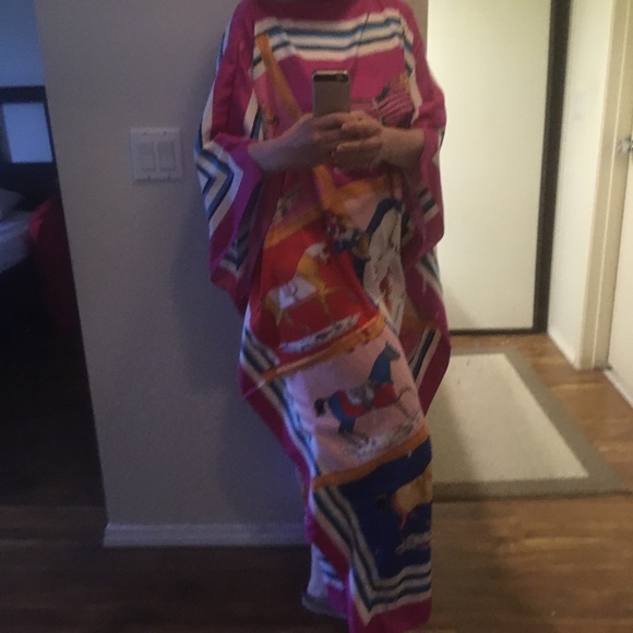 Summer caftan one size - Picture 3 of 6